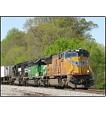 NS 22Z starts the flood of 4 trains S/B.